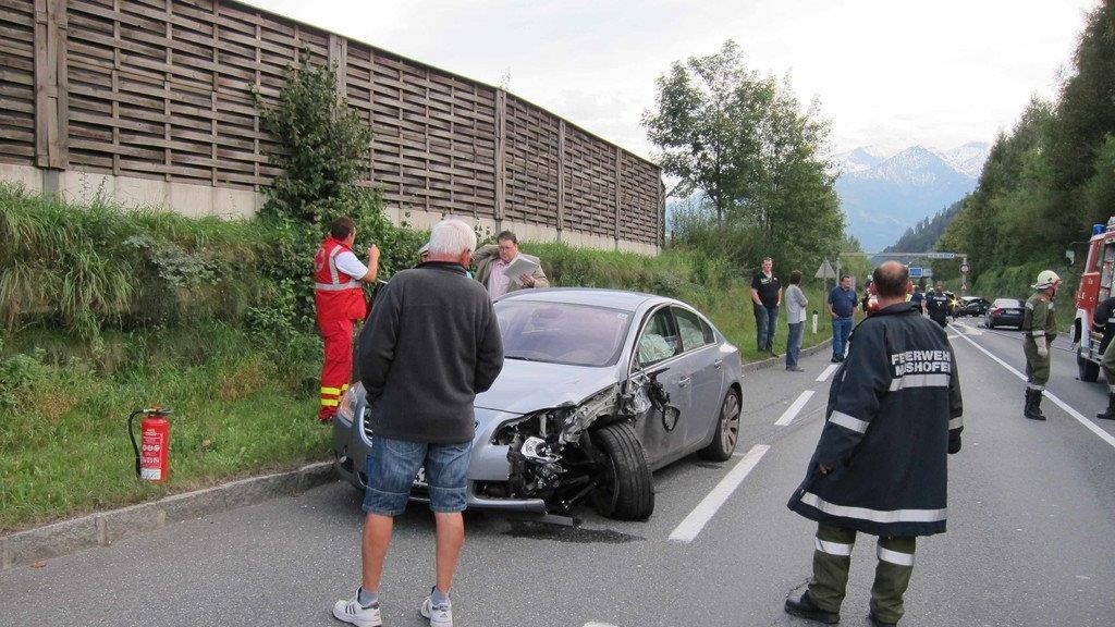 Bilder vom Frontalcrash