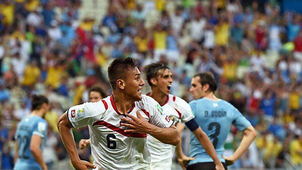 Oscar Duarte brachte Costa Rica 2:1 in Führung