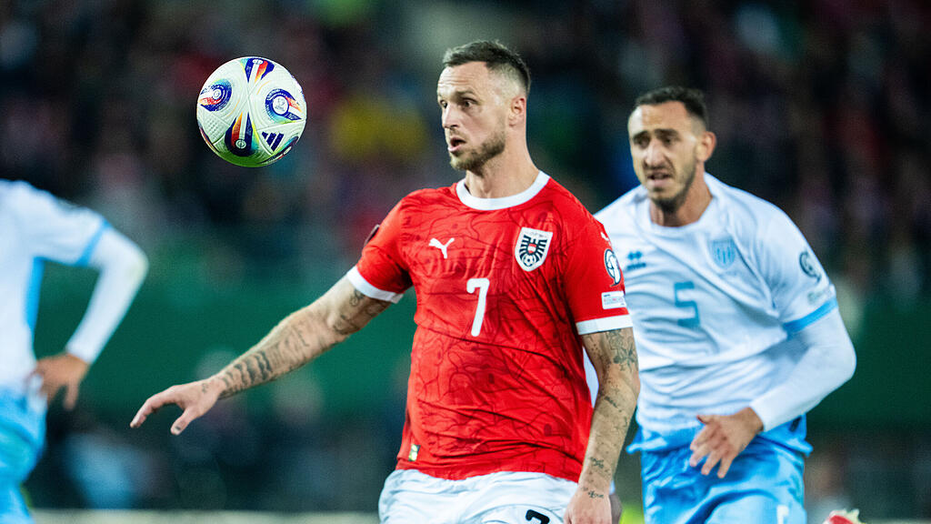 FUSSBALL - WM-QUALIFIKATION: STERREICH - SAN MARINO