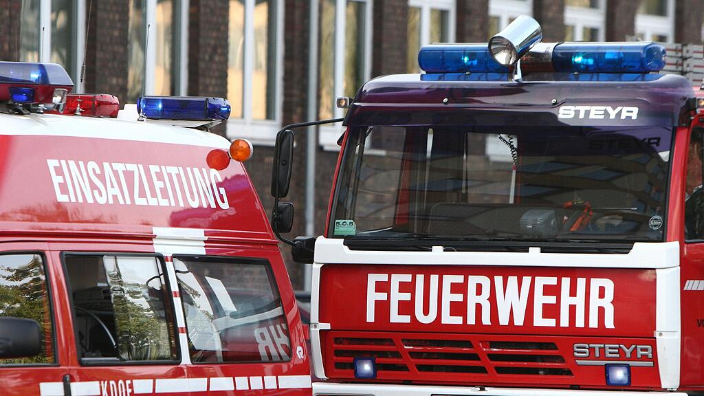 Feuerwehr und Rettung waren schnell zur Stelle.