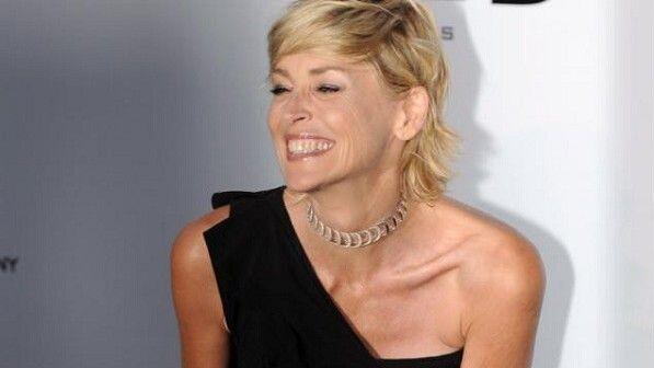 Sharon Stone hat einen Stern auf dem "Walk of Fame".