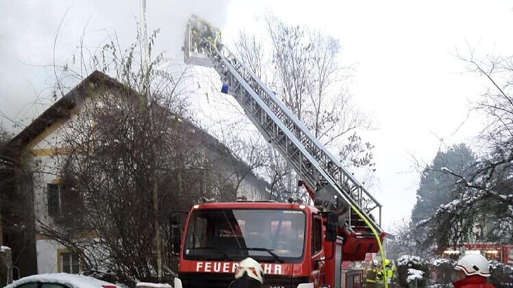 Brand in Seekirchen