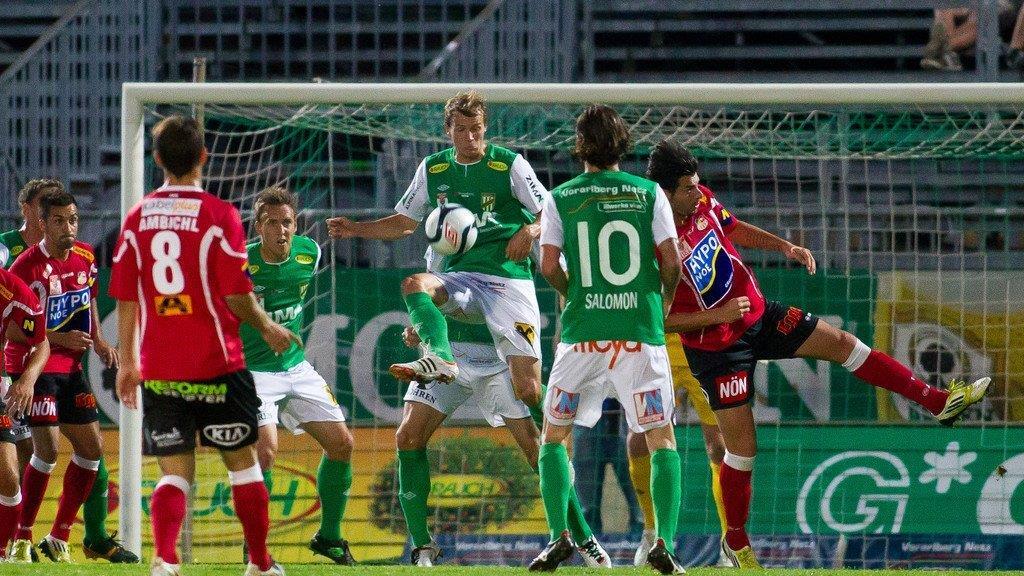 Austria Lustenau gewinnt gegen St. Pölten