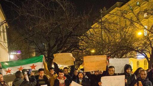 Mahnwache für Aleppo in Salzburg II