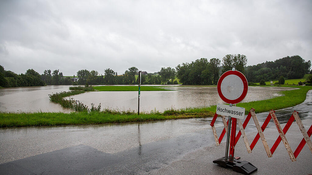 Oberndorf, Salzach, Hochwasser