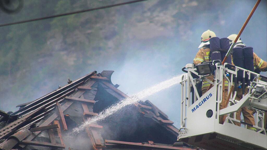 Brand Bauernhaus, St. Michael