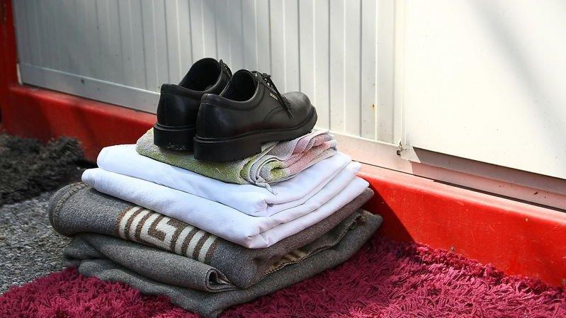 Container für die Bettler