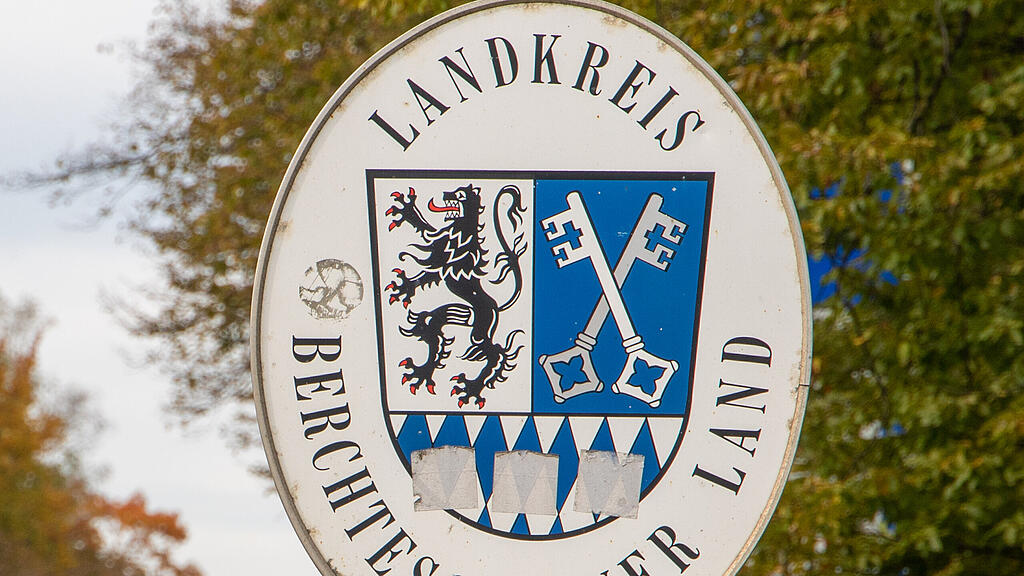 Leere Stra\u00dfen in Freilassing