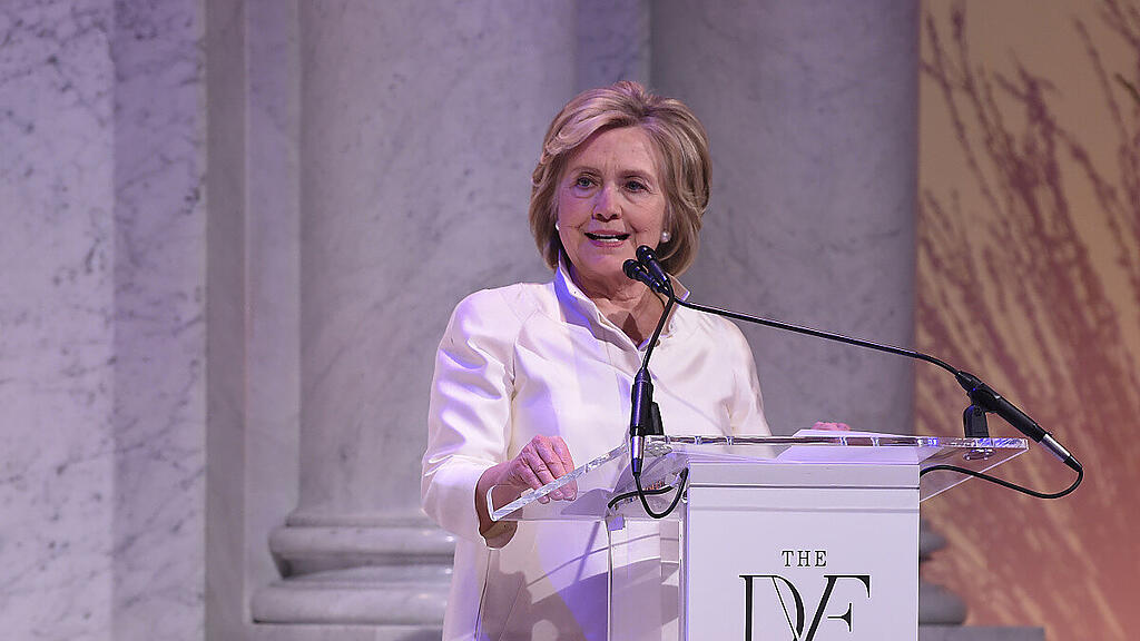 Hillary Clinton stellt in Berlin die Dokuserie "Hillary" vor