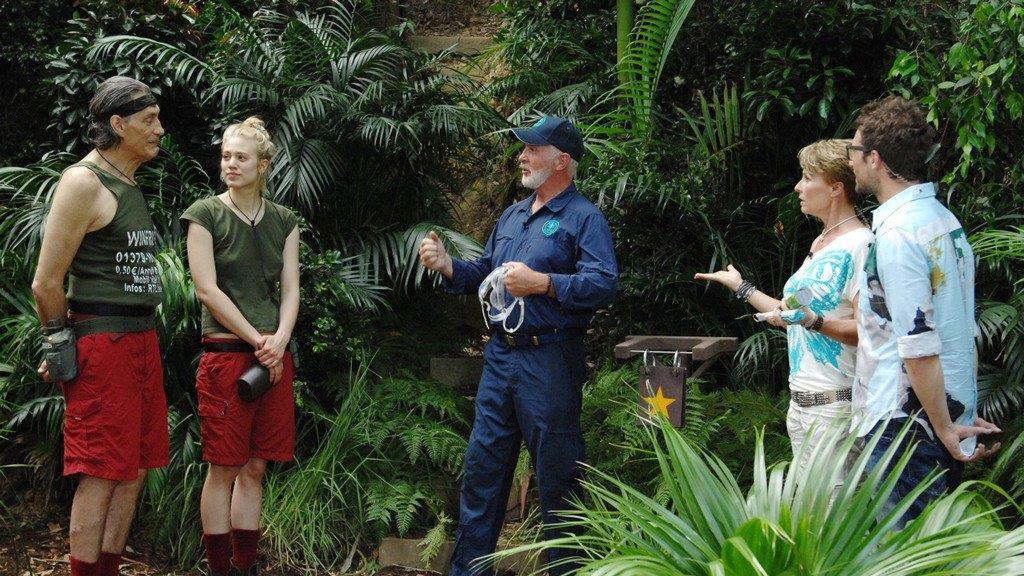 Dschungelcamp Tag 6: Larissa und Winfried in der Prüfung