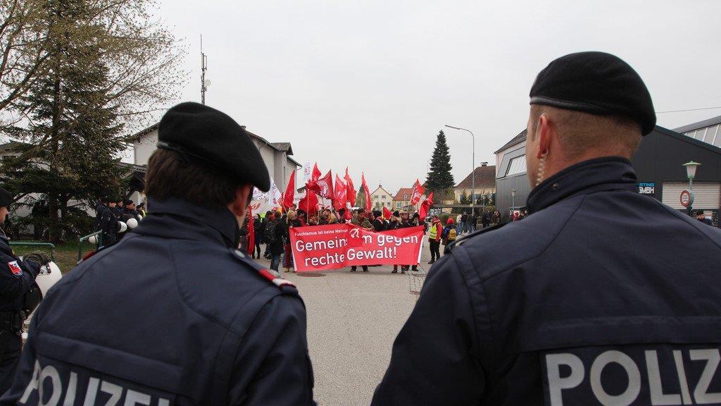 Demo gegen Rechts in Braunau