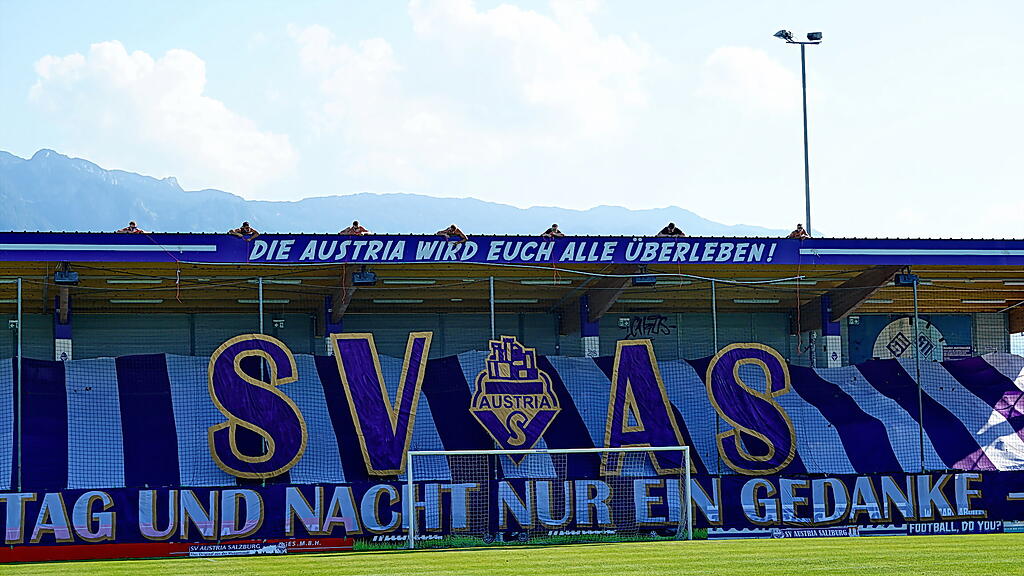 SV Austria Salzburg, SV Grödig, Regionalliga, Fans, Tribüne