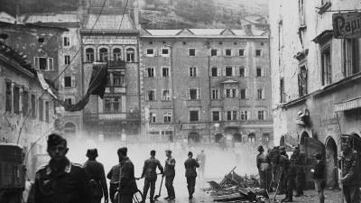 Erster Bombenangriff 1944