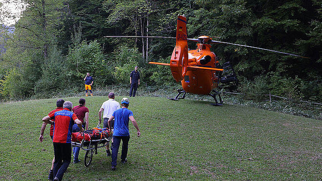 24-Jährige Sturz, Bad Reichenhall