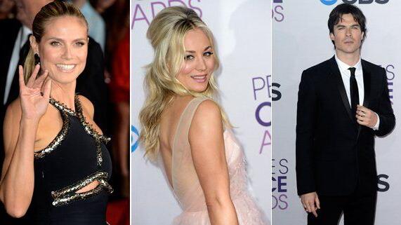 Zahlreiche Promis erschienen bei den People's Choice Awards 2013.