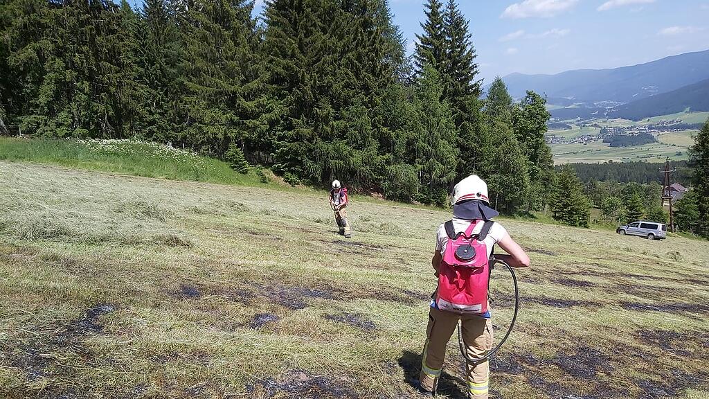 Flächenbrand Mauterndorf