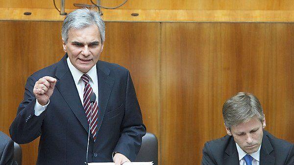Einstellung des Verfahrens gegen Faymann in Sicht