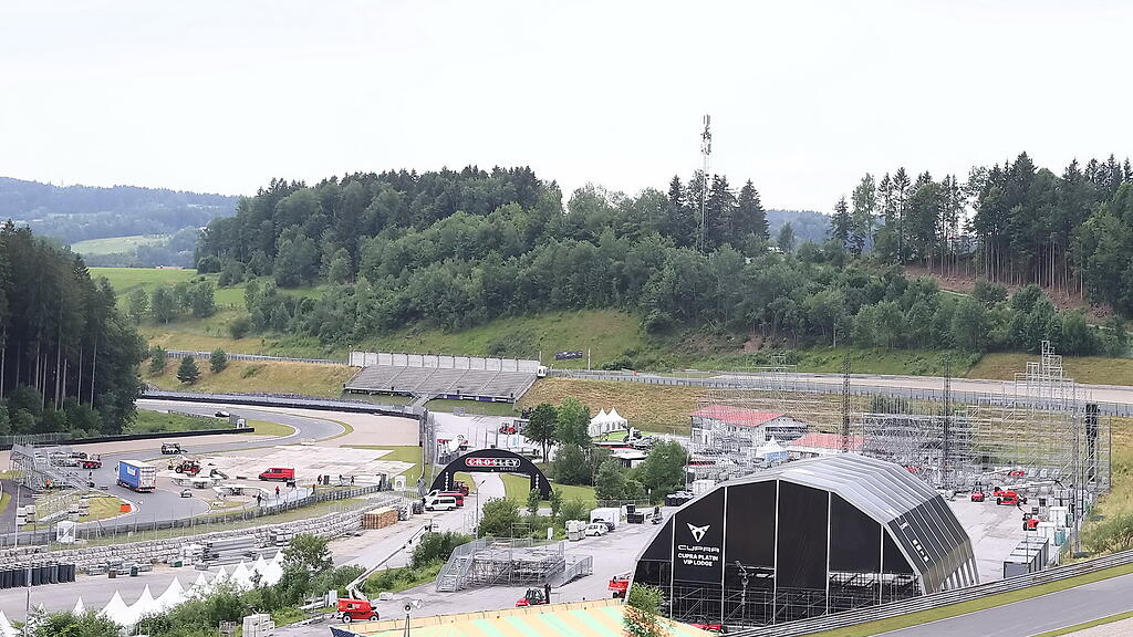 Electric Love 2023: Arbeiten am Salzburgring