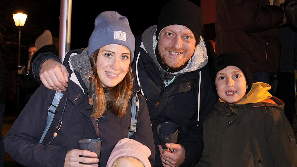 Anifer Krampuslauf am Dorfplatz