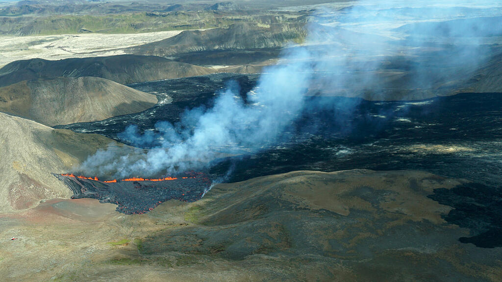 Fagradalsfjall, Vulkanausbruch in Island