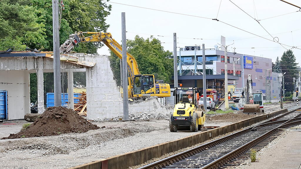 Umbau Bahnhof Itzling
