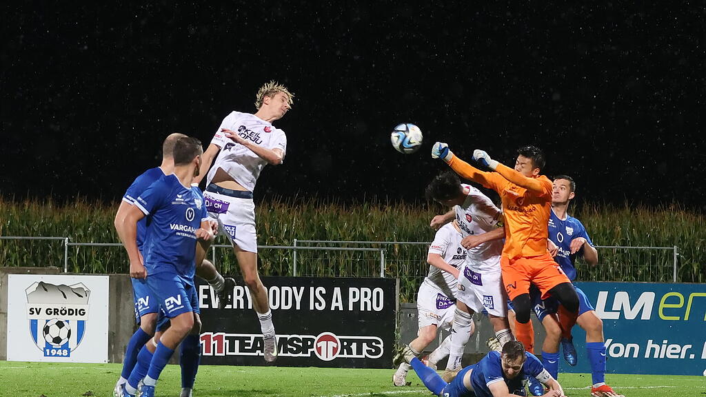 Salzburger Liga: Grödig gegen Bramberg
