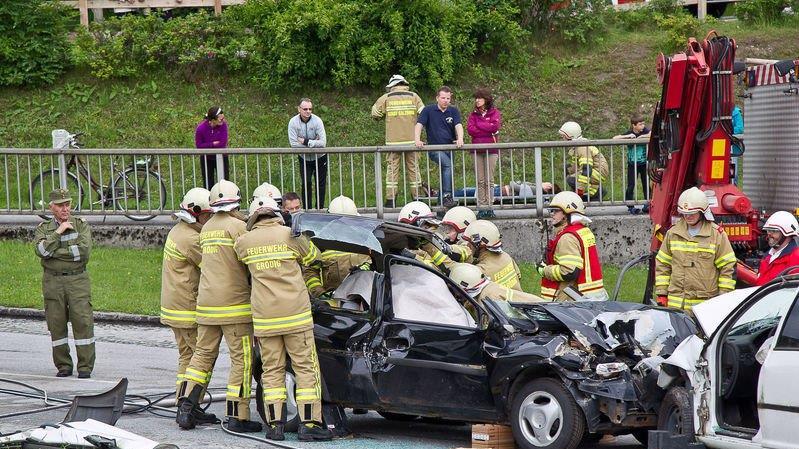 Großübung in Elsbethen