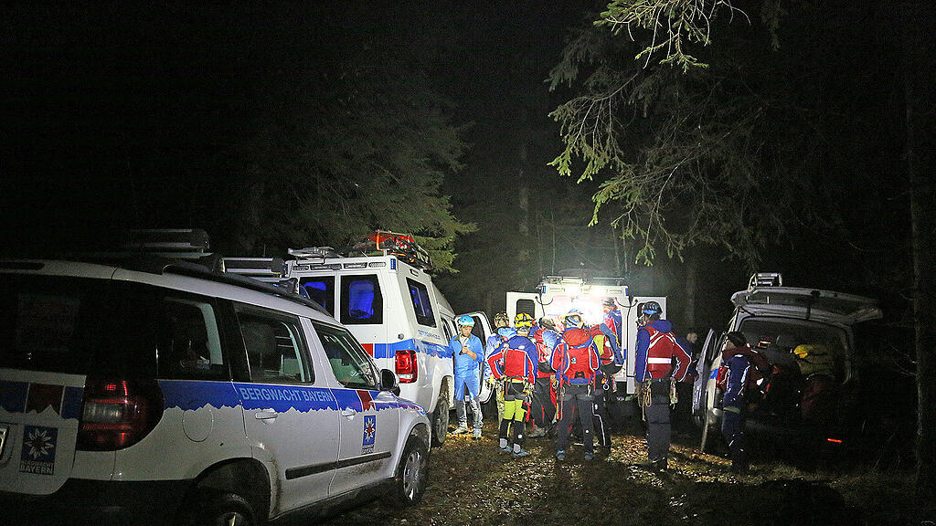 Bergung Jäger Steinbachtal
