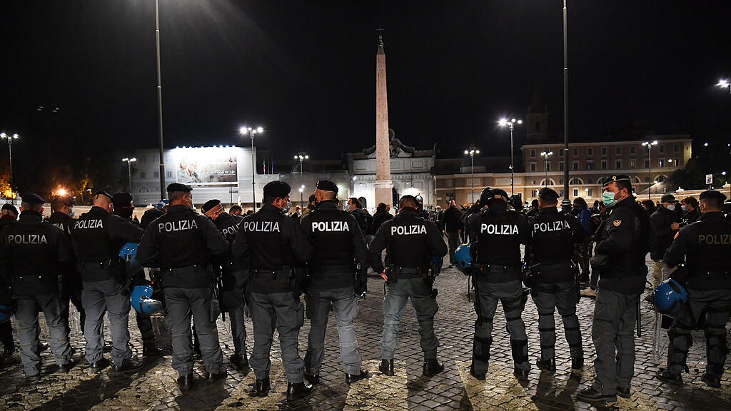 Proteste in Rom