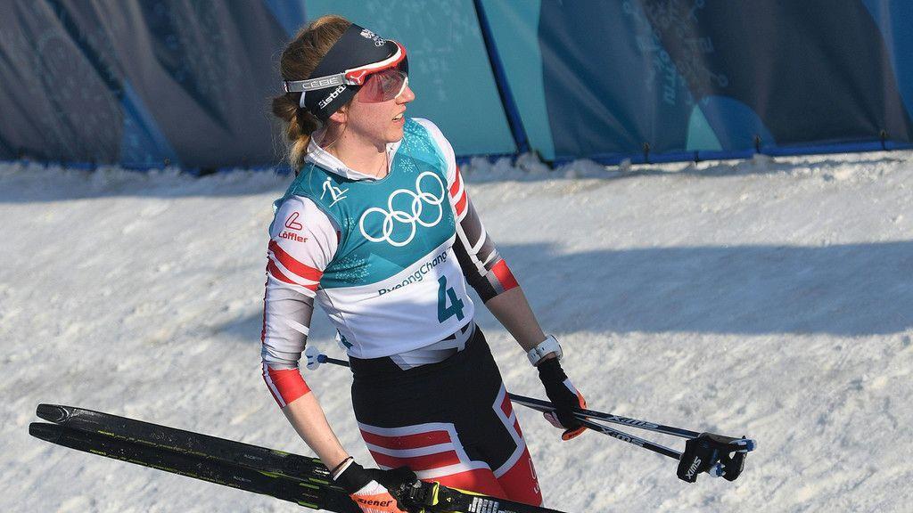 Olympia: Teresa Stadlober beim 30 km Langlauf