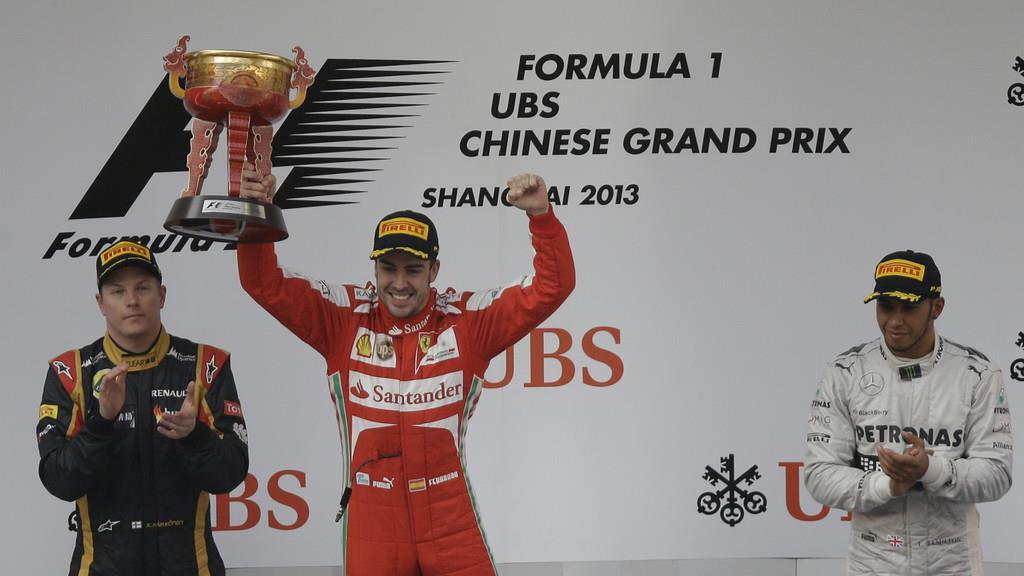 Formel1: Alonso gewinnt Grand Prix von China in Shanghai