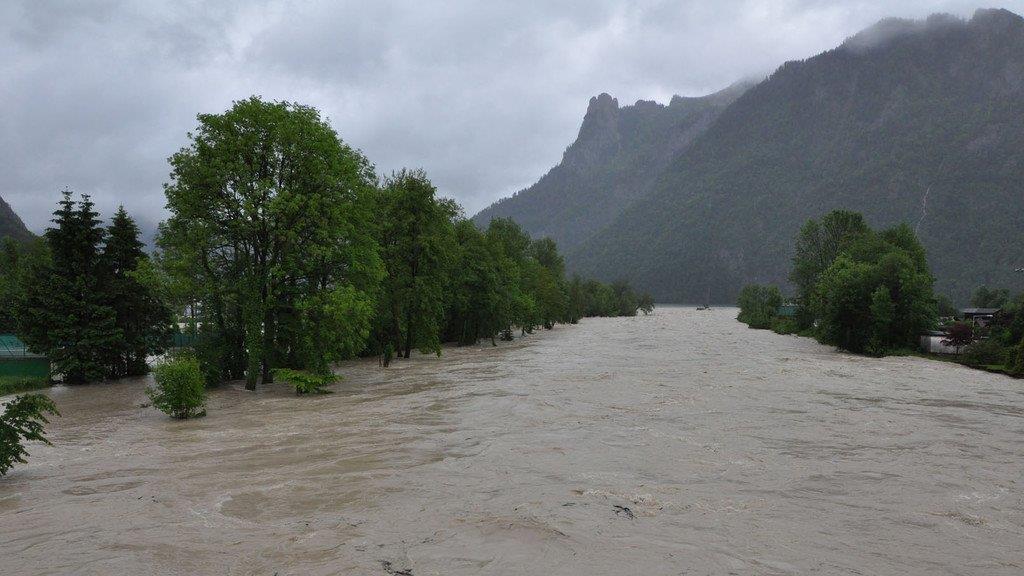 Hochwasser in Ebensee, I