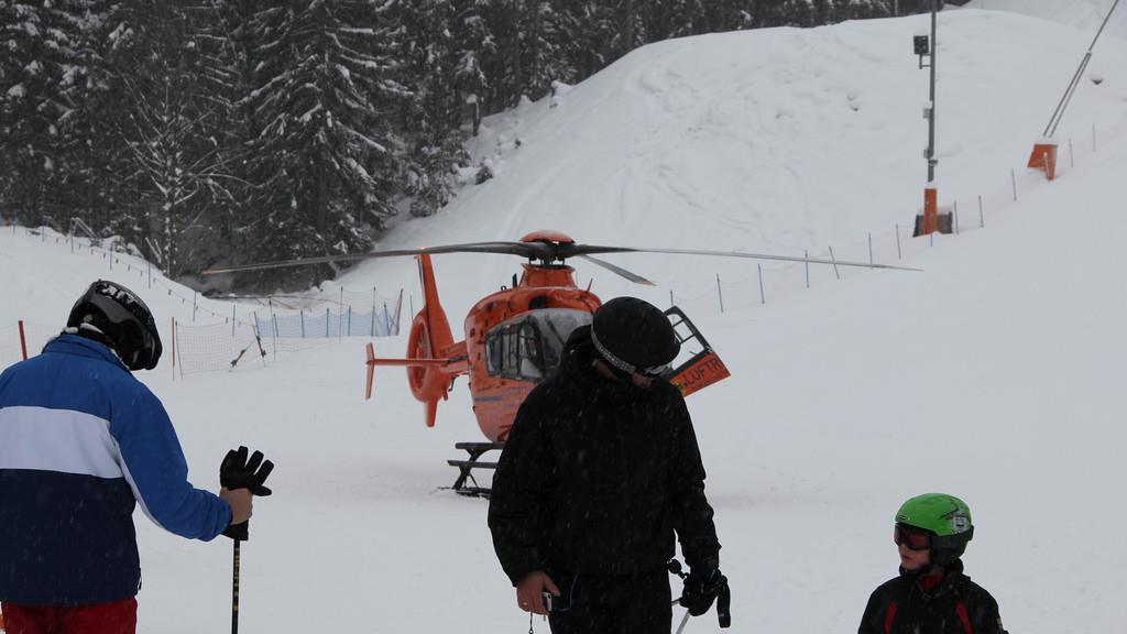Skiunfall am Götschen