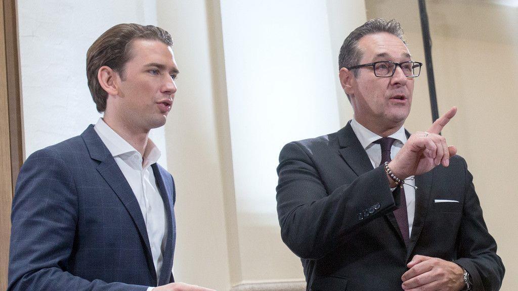 Koalitionsverhandlungen zwischen ÖVP und FPÖ