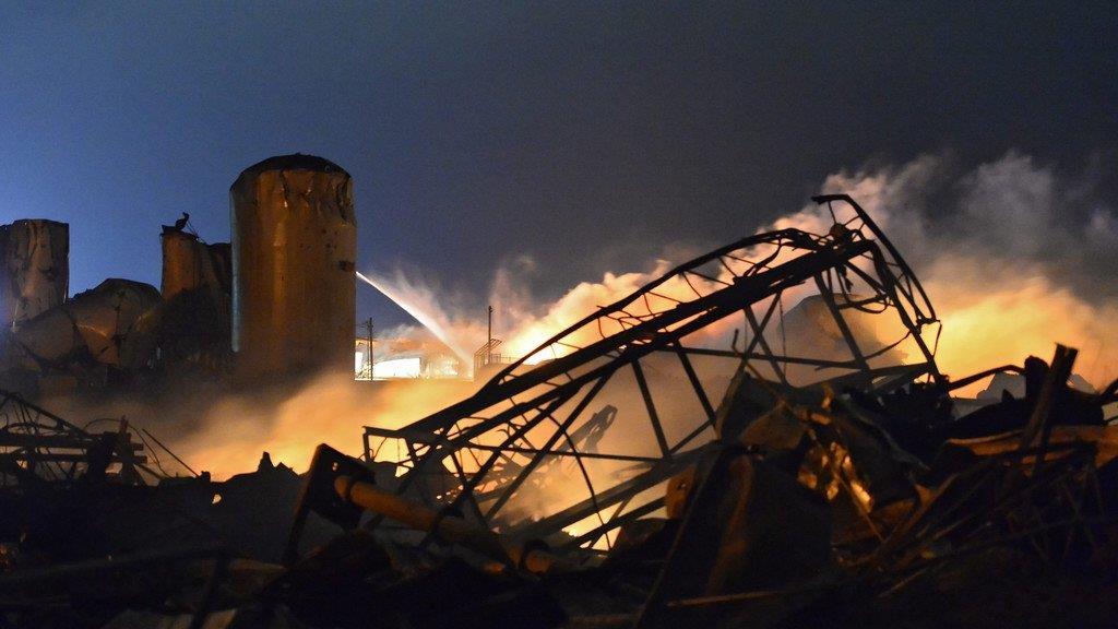 Tote bei Explosion in Düngerfabrik in Texas