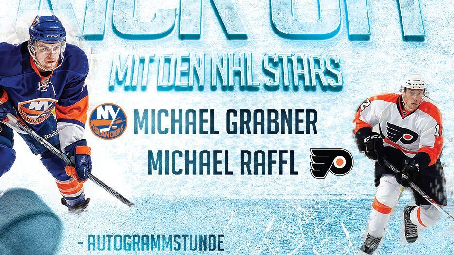 Keine geringeren als Michael Grabner und Michael Raffl kommen nach Zell am See.