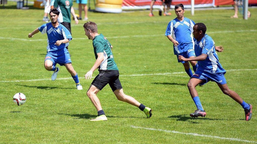 Integrations-Fußball-WM in Salzburg I
