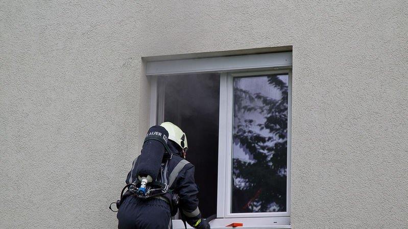 Rauchentwicklung in Wohnung