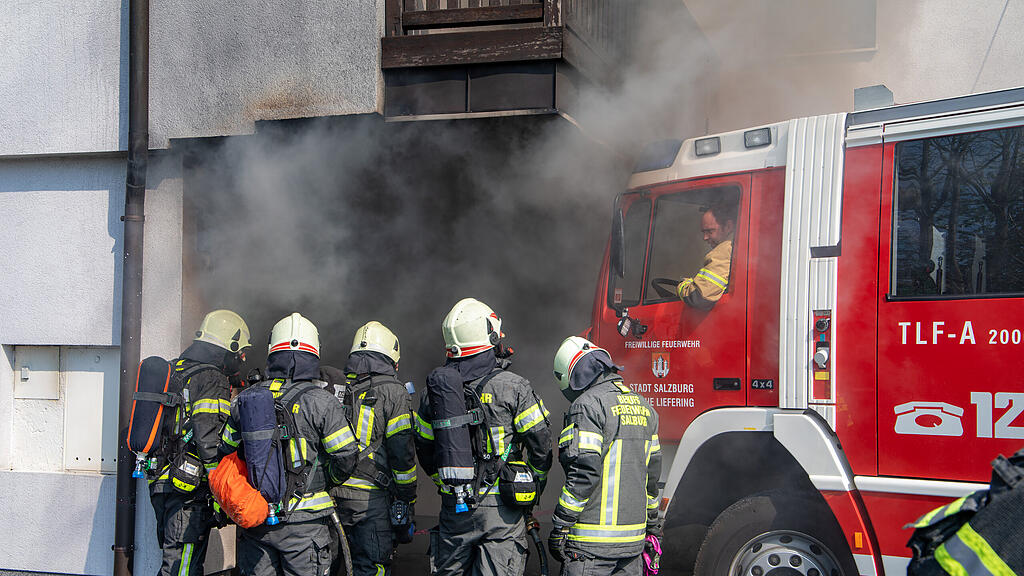 Brand Münchner Bundesstraße