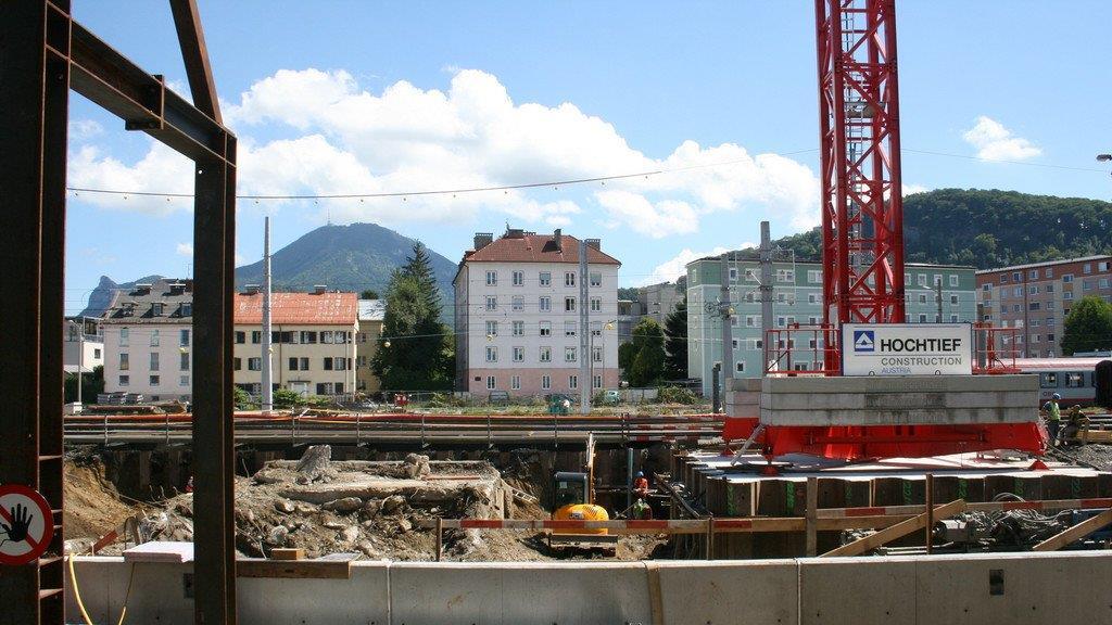 Bilder der Baustelle