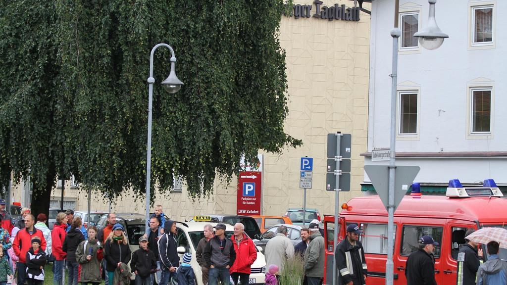 Feuerwehrübung in Trostberg