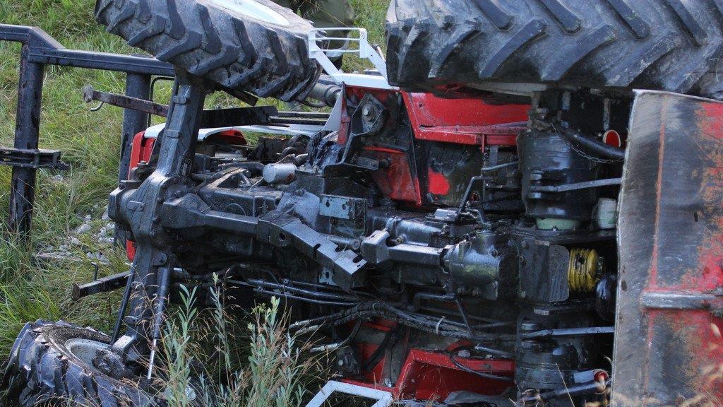 Traktorabsturz in Ebenau