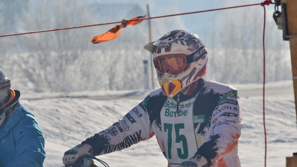 Wintermotocross in Gosau