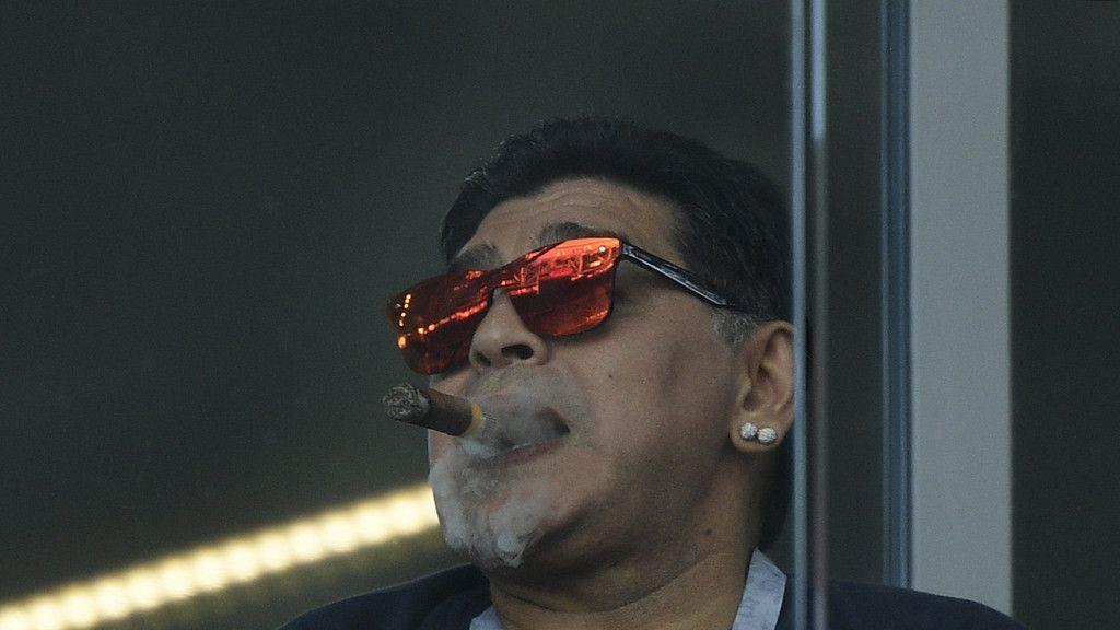 Maradona bei der WM 2018