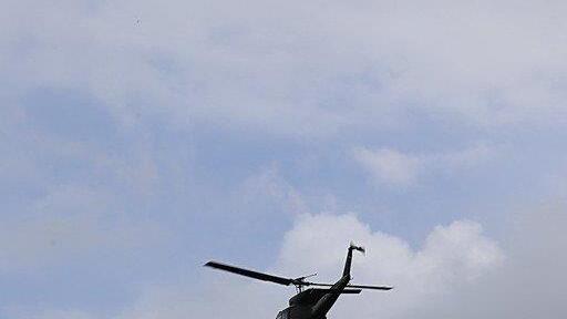 Hubschrauber im Einsatz
