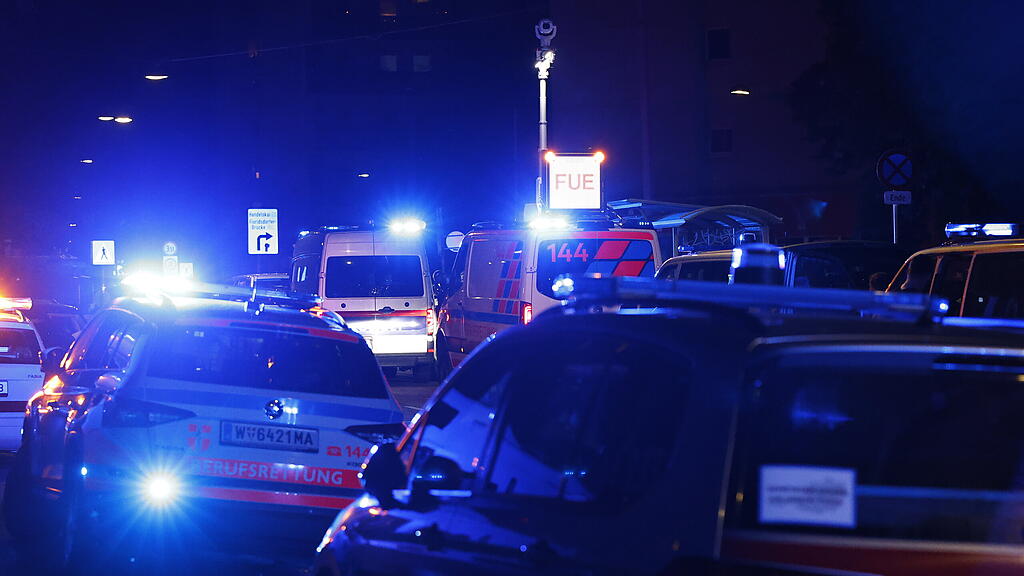 Schüsse in Wien: Polizei-Großeinsatz