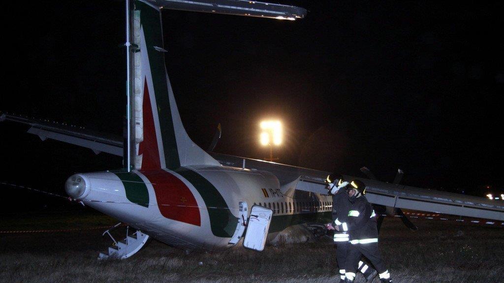 Carpatair-Bruchlandung in Rom