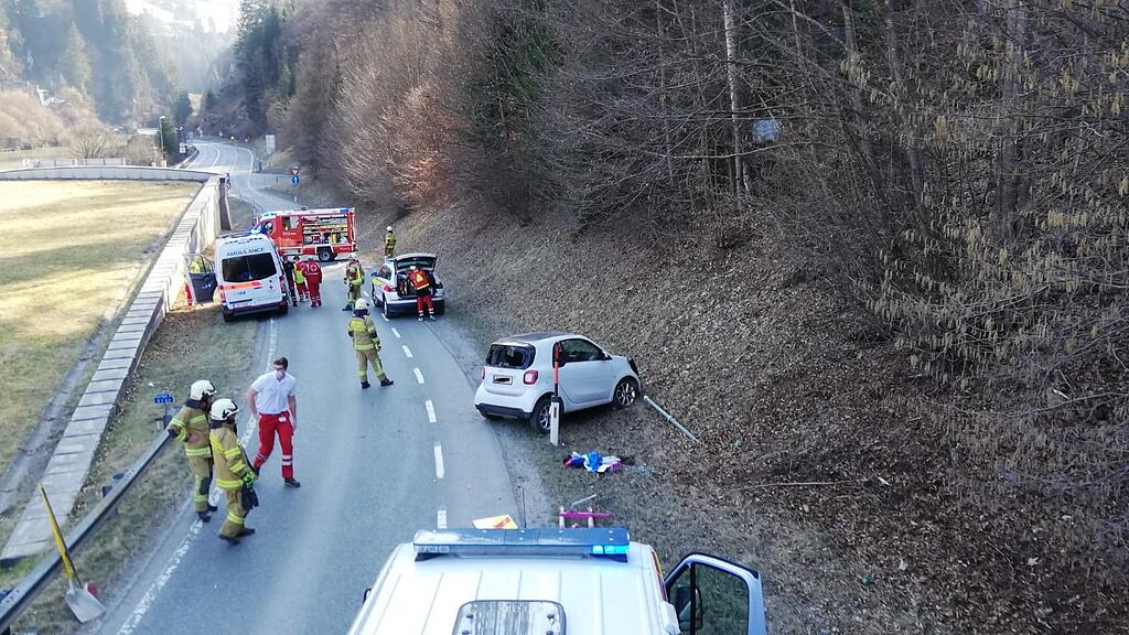 Unfall B311 Schwarzach