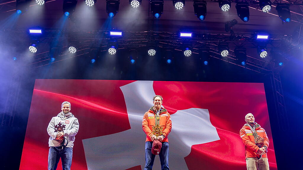 Irre Frisuren-Party bei Ski-WM in Saalbach