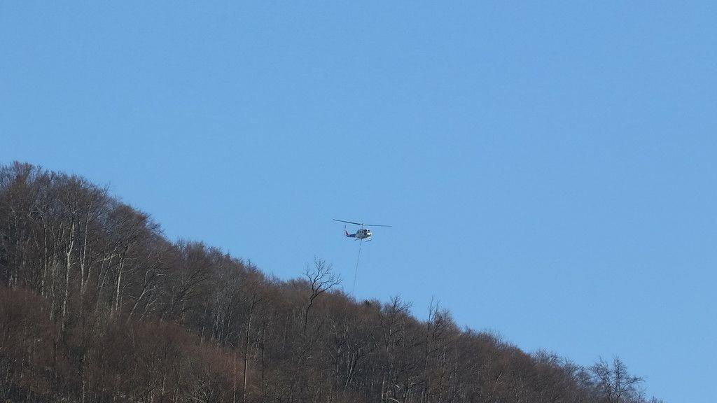 Hubschraubereinsatz am Kapuzienerberg